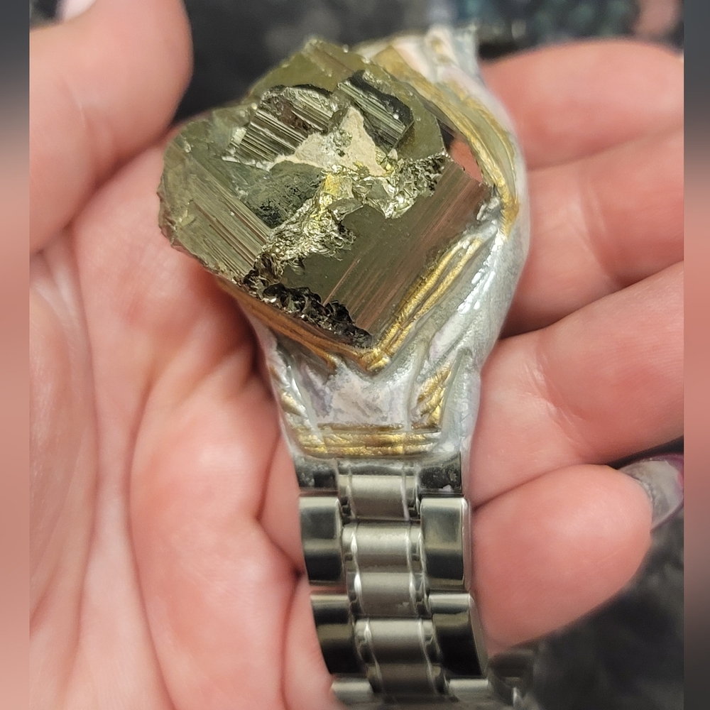 Adina Mills Pyrite Watch